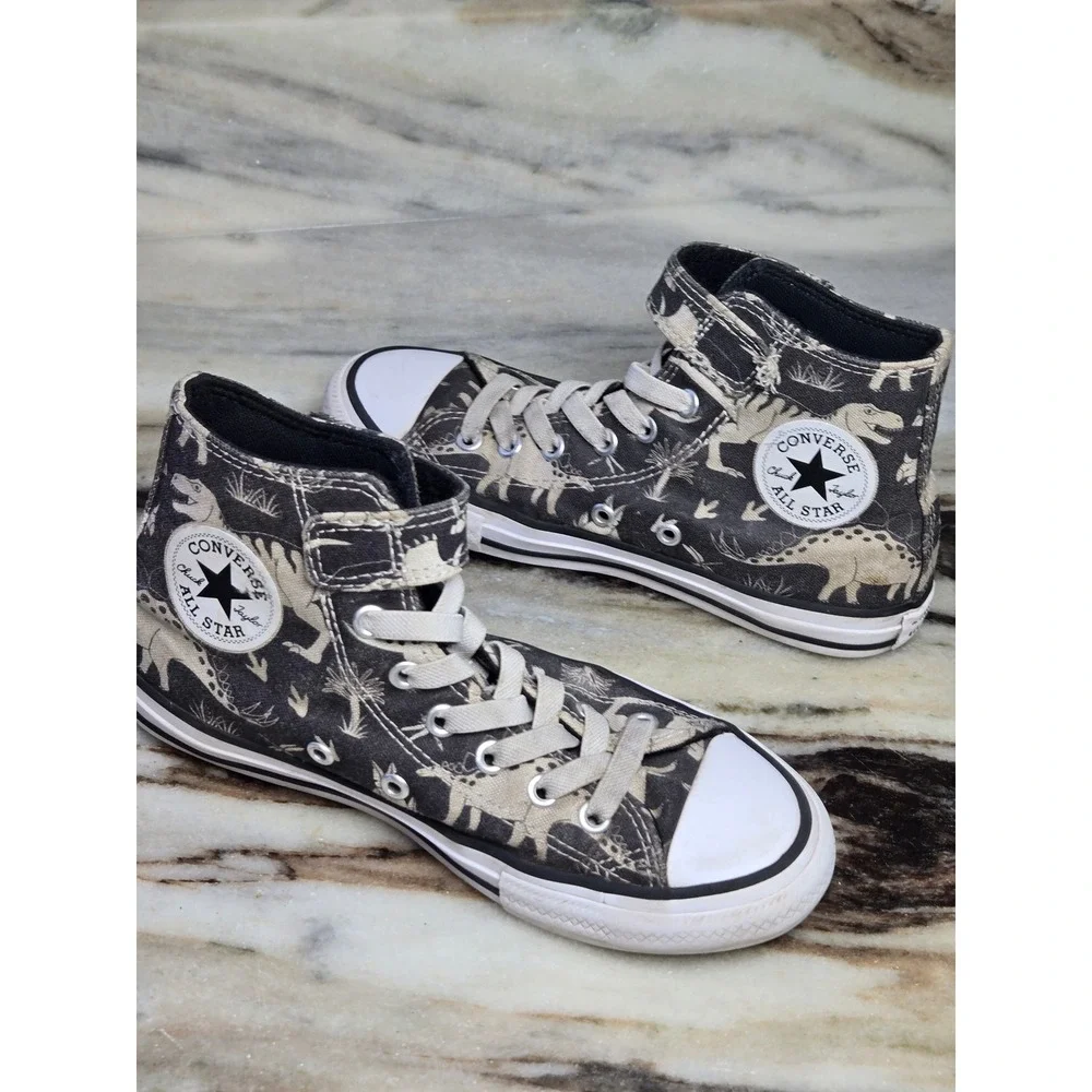 Converse Chuck Taylor All Star Dinoverse High Top Dinosaur Shoes Youth 2 A15064F